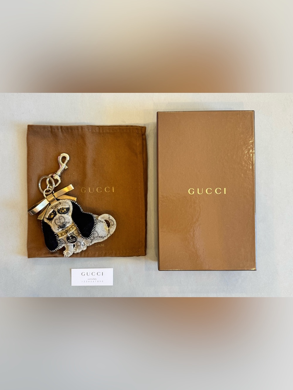 GUCCI Beagle Bag Charm